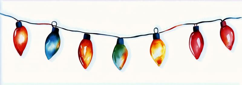 Christmas Lights Hanging in Alpharetta, GA