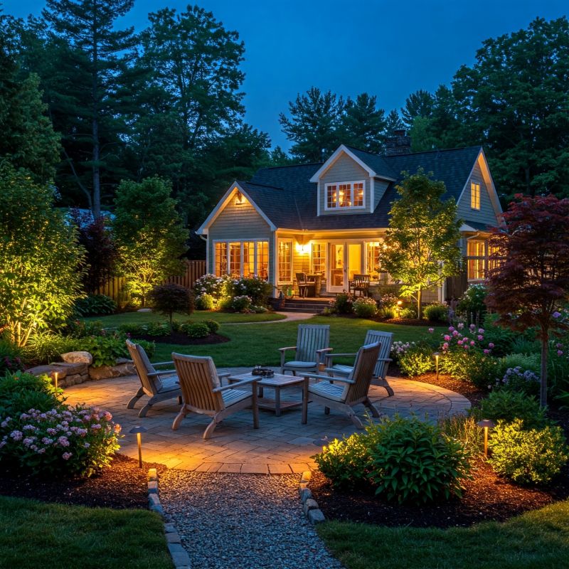 Landscape Lighting Installation