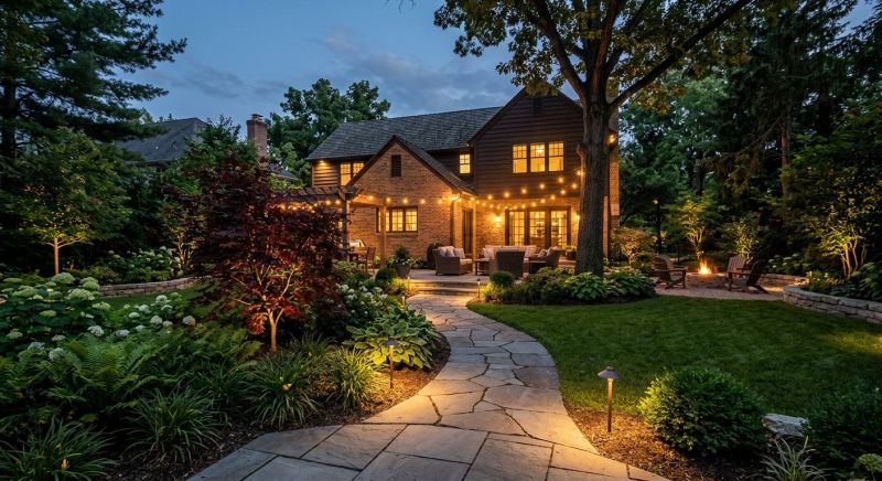 Landscape Lighting Installation in Overland Park, KS