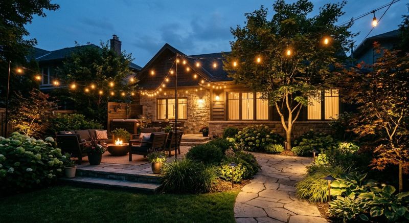 Landscape Lighting Installation in Utah County, UT