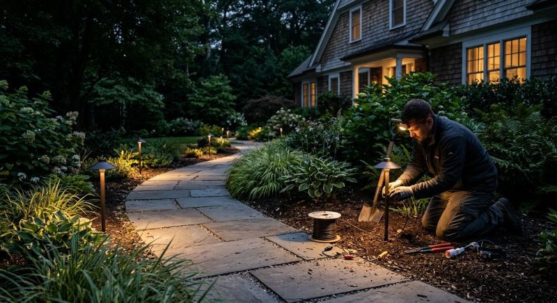 Landscape Lighting Installation in Prescott Valley, AZ