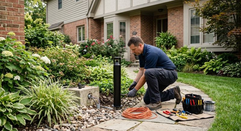 Outdoor Lighting Installation in Provo, UT