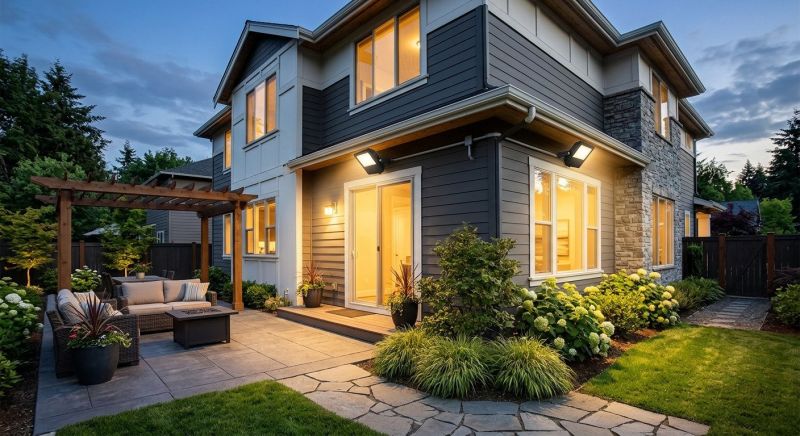 Terrace Lighting Installation in Overland Park, KS